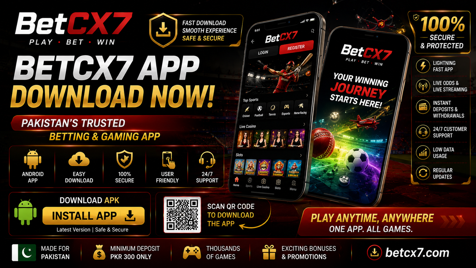 BetCX7 app download